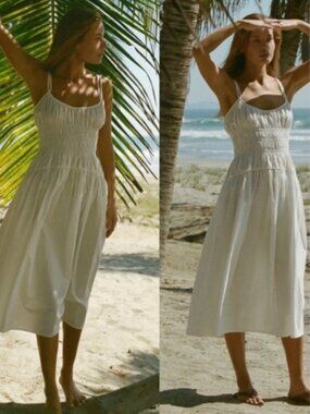 Ciao Lucia Volta Dress in White Size Medium